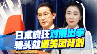 日本为表忠心疯狂对俄出拳，美国不领情，反手就给岸田沉痛一击