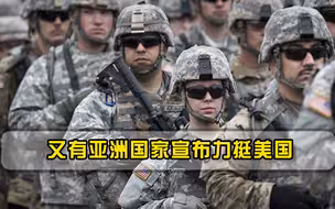 无异于引狼入室！又有亚洲国家宣布力挺美国，行为比越南还危险