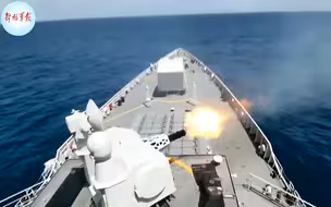 燃！中国海军亚丁湾实弹训练