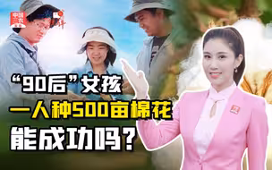 三农锐评丨“90后”女孩一人种500亩棉花，能成功吗？