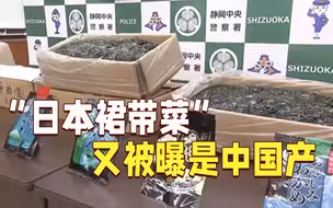 鳗鱼和蛤蜊之后 “日本裙带菜”又被曝是中国产