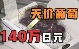 140万日元！日本“浪漫红宝石”葡萄拍出天价