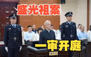 盛光祖案一审开庭：当庭认罪、悔罪