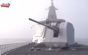 万吨大驱来了！南昌舰主炮对岸射击训练画面公开