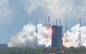 现场！天问一号探测器发射升空，目标火星！