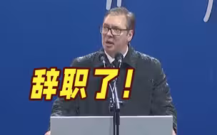 武契奇宣布将辞去执政党主席职务，他还要……