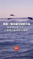 再看一看未被污染的大海 历史将记录今天：日本核污染水排入海洋