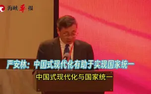 严安林：中国现代化将有助于国家统一