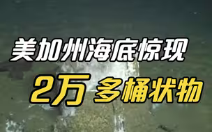 美国南加州海底惊现2万多桶状物 疑含杀虫剂滴滴涕