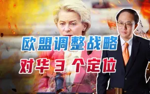 美财长定义中美关系，欧盟调整战略，对华3个定位，区别于脱钩论
