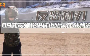 近距离作战利器！09式霰弹枪威力大，具备空仓挂机功能