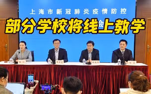 上海部分学校根据疫情防控需要 采用线上教学模式