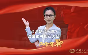 【两会有聊】台湾缺蛋无解？答案很可能在大陆