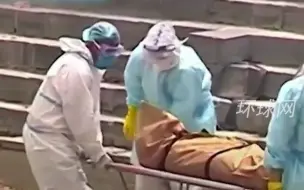 尼泊尔疫情恶化，火葬场已超负荷运转，新冠死者尸体被迫在河岸火化
