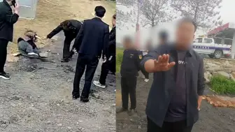 平顶山女子称争执中遭行政执法人员放倒  知情人：她占耕地违建不拆