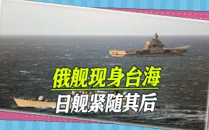 被刻意忽略的细节：俄舰现身台海，日本紧跟其后，台军反应很心虚
