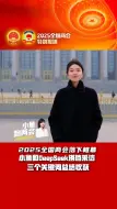 2025全国两会落下帷幕 小鱼和DeepSeek搭档采访 三个关键词总结收获