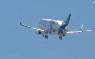 空客超级大白鲸完成首飞