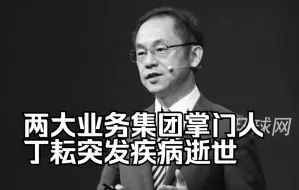 华为深夜讣告：两大业务集团掌门人丁耘突发疾病逝世
