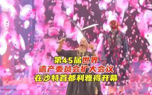 第45届世界遗产委员会扩大会议在沙特利雅得开幕