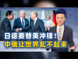 日德达成军事同盟剑指中国！中俄防长给出定调：这个世界乱不了