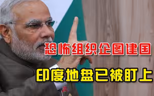 推翻莫迪自行建国？恐怖组织盯上印度，莫迪自作自受