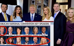 家庭聚会？美网传共和党大会演讲名单：一半都姓特朗普