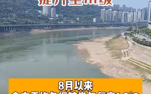 重庆升级水旱灾害防御应急响应至III级