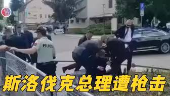 现场直击：斯洛伐克总理菲佐遭枪击 嫌疑人已被捕