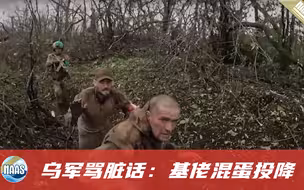 POV镜头下的俄乌实战，队友中弹，乌军边打边骂娘，俘虏2名俄军