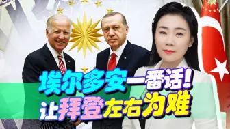 姜还是老的辣，埃尔多安隔山打牛，喊的是瑞典，警告的却是拜登
