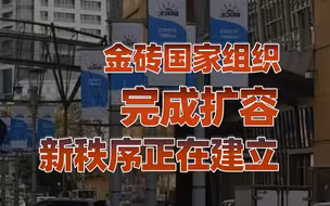 【卢克文工作室】被忽略的大事：金砖组织扩容，世界新秩序正在建立！