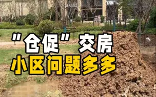 济南一小区提前“仓促”交房 业主验房须先签交房协议
