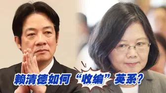 赖清德登记参加民进党内初选，如何“收编”英系是最大难题
