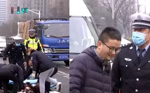 男子斑马线撞人逃逸 被警察拦下后竟然冷笑