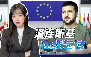 欧盟承诺的80亿美元还没给，泽连斯基很卑微：你们是不是搞错了呀