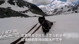 “西北第一哨”白哈巴边防军人的巡逻路，到底有多难？
