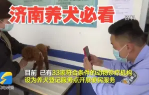 @济南爱犬人！济南遛犬不拴绳 可处50元以上200元以下罚款