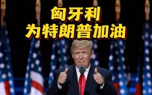 匈牙利外长：特朗普重返白宫将预示乌“和平的未来”