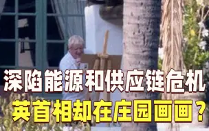 英国深陷能源和供应链危机 首相却在庄园画画？