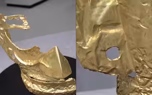 360度围观三星堆黄金面具
