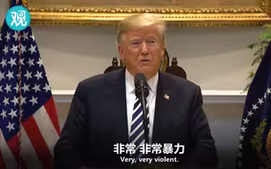 特朗普：移民砸石头 我们就开火！