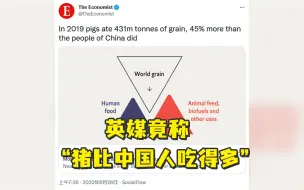 恶意满满！英媒竟称“猪比中国人吃得多”，引发中外网民愤怒