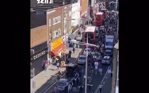 黑人之死抗议烧到欧洲 抗议者高喊：英国并不无辜
