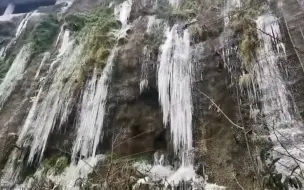 小区现冰瀑布奇观 市民纷纷拍照打卡 没想到地点竟然不是在北方