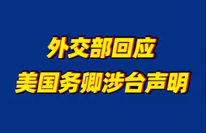 外交部发言人就美国国务卿布林肯关于中国台湾地区参加世卫大会的声明答记者问