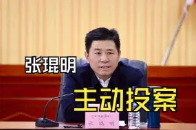 张琨明，主动投案