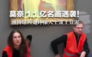 莫奈价值 1.1 亿美元名画遇袭！博物馆内遭环保人士泼土豆泥