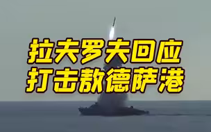 俄外长：打击敖德萨港后 美“鱼叉”导弹不再对俄构成威胁