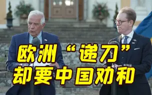 关于俄乌问题 欧盟的博雷利对中国提要求